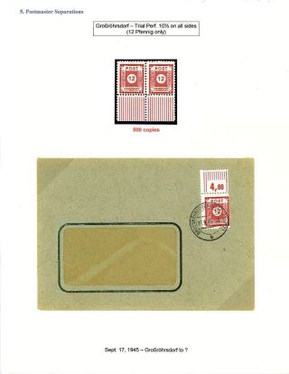DEUTSCHLAND: OSTSACHSEN 1945-1946 – Blatt 43