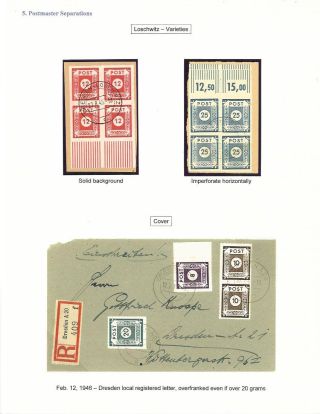DEUTSCHLAND: OSTSACHSEN 1945-1946 – Blatt 46