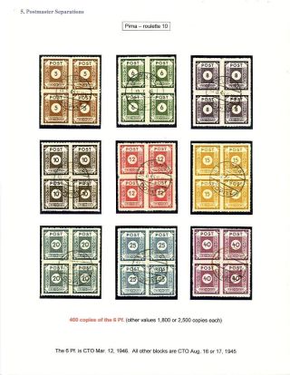 DEUTSCHLAND: OSTSACHSEN 1945-1946 – Blatt 47
