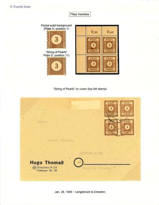 DEUTSCHLAND: OSTSACHSEN 1945-1946 – Blatt 64
