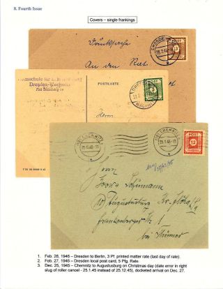 DEUTSCHLAND: OSTSACHSEN 1945-1946 – Blatt 65