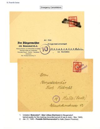 DEUTSCHLAND: OSTSACHSEN 1945-1946 – Blatt 68