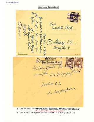 DEUTSCHLAND: OSTSACHSEN 1945-1946 – Blatt 69