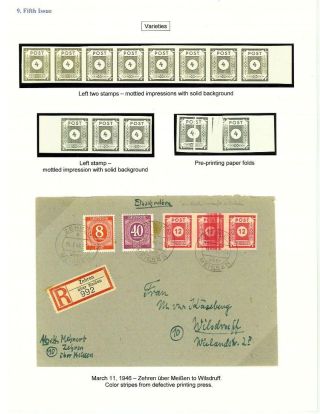 DEUTSCHLAND: OSTSACHSEN 1945-1946 – Blatt 72