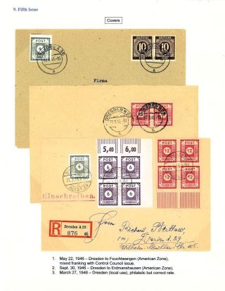 DEUTSCHLAND: OSTSACHSEN 1945-1946 – Blatt 74