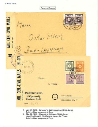 DEUTSCHLAND: OSTSACHSEN 1945-1946 – Blatt 75