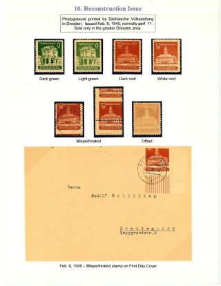 DEUTSCHLAND: OSTSACHSEN 1945-1946 – Blatt 76