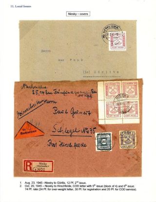 DEUTSCHLAND: OSTSACHSEN 1945-1946 – Blatt 88