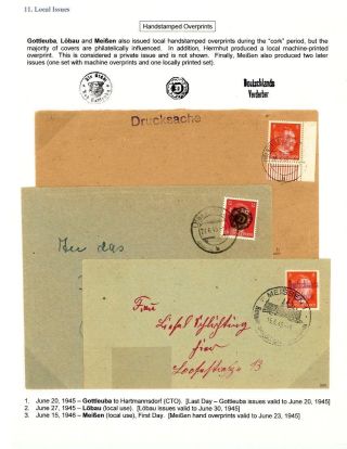 DEUTSCHLAND: OSTSACHSEN 1945-1946 – Blatt 89