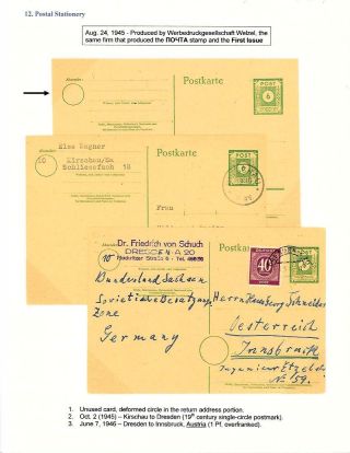 DEUTSCHLAND: OSTSACHSEN 1945-1946 – Blatt 95