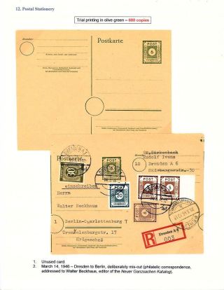 DEUTSCHLAND: OSTSACHSEN 1945-1946 – Blatt 97