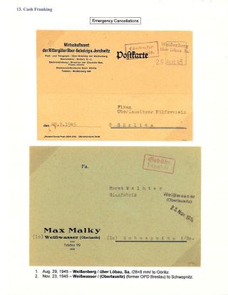 DEUTSCHLAND: OSTSACHSEN 1945-1946 – Blatt 112
