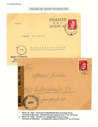 DEUTSCHLAND: OSTSACHSEN 1945-1946 – Blatt 115