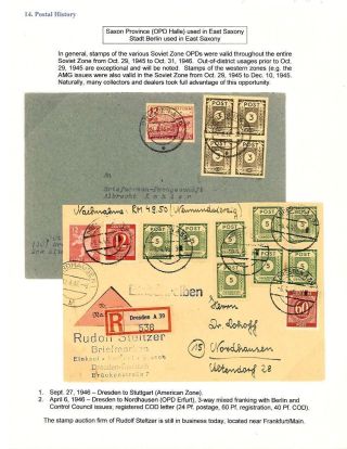 DEUTSCHLAND: OSTSACHSEN 1945-1946 – Blatt 117
