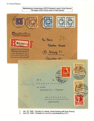 DEUTSCHLAND: OSTSACHSEN 1945-1946 – Blatt 118