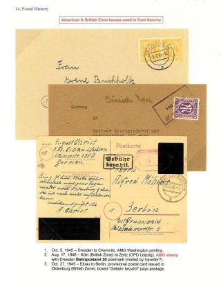 DEUTSCHLAND: OSTSACHSEN 1945-1946 – Blatt 120
