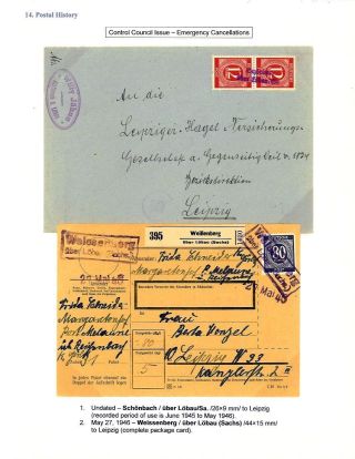 DEUTSCHLAND: OSTSACHSEN 1945-1946 – Blatt 125