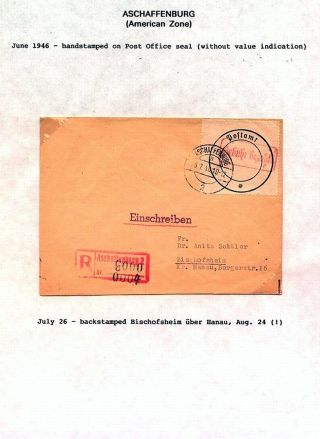 GERMANY: LOCAL PROVISIONAL ISSUES AFTER WW-II – sheet 2