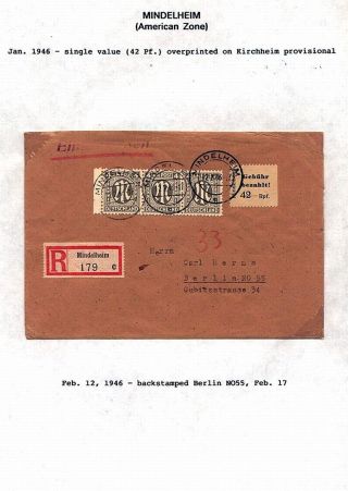 GERMANY: LOCAL PROVISIONAL ISSUES AFTER WW-II – sheet 14