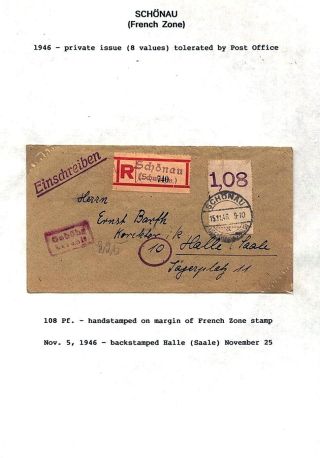 GERMANY: LOCAL PROVISIONAL ISSUES AFTER WW-II – sheet 15