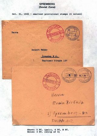 GERMANY: LOCAL PROVISIONAL ISSUES AFTER WW-II – sheet 16