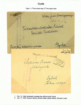 LOCAL EMERGENCY MEASURES IN EASTERN HUNGARY, 1944-45 – sheet 2