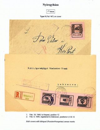 LOCAL EMERGENCY MEASURES IN EASTERN HUNGARY, 1944-45 – sheet 6