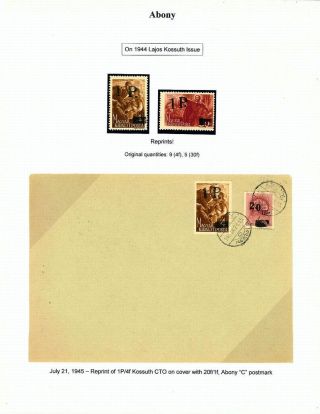 LOCAL EMERGENCY MEASURES IN EASTERN HUNGARY, 1944-45 – sheet 16
