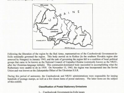ZAKARPATSKÁ UKRAJINA: CELINY 1944-45