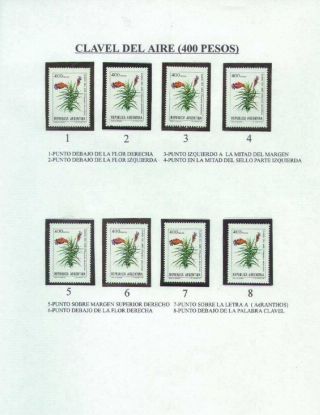 ARGENTINIAN FLORA – sheet 3