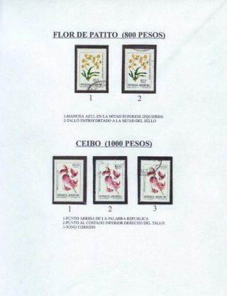 ARGENTINIAN FLORA – sheet 5