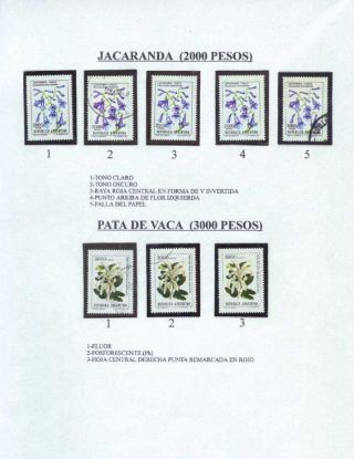ARGENTINIAN FLORA – sheet 6