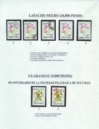 ARGENTINIAN FLORA – sheet 8