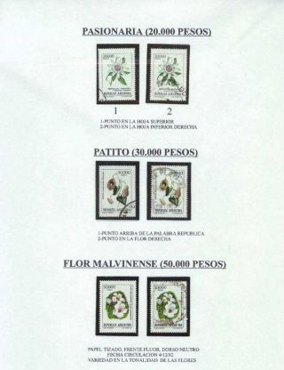 ARGENTINIAN FLORA – sheet 9