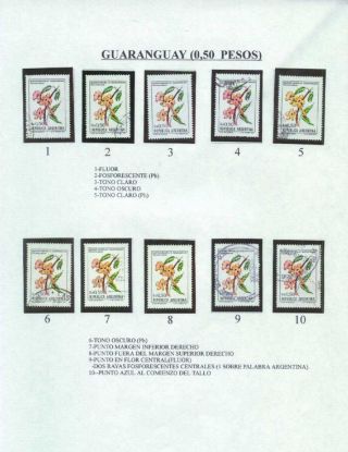 ARGENTINIAN FLORA – sheet 14