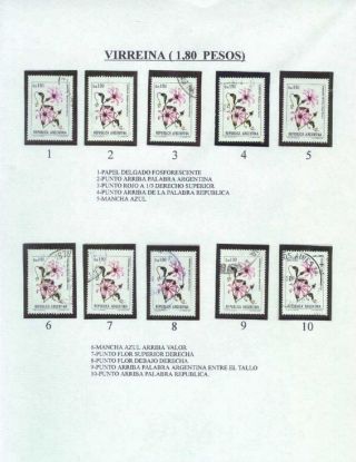 ARGENTINIAN FLORA – sheet 16