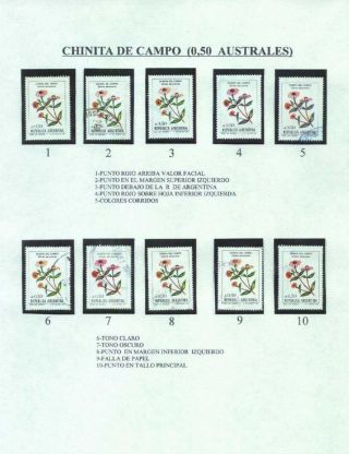 ARGENTINIAN FLORA – sheet 36
