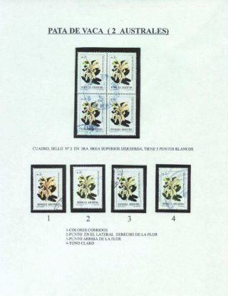ARGENTINIAN FLORA – sheet 38