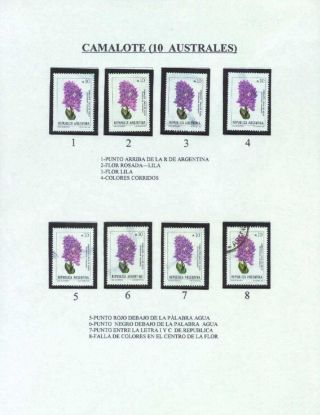ARGENTINIAN FLORA – sheet 40