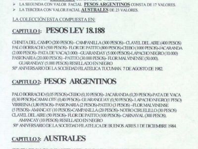 ARGENTINSKÁ FLÓRA