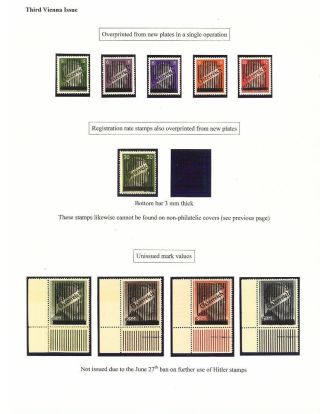 THE 1945 VIENNA PROVISIONAL ISSUES – sheet 14
