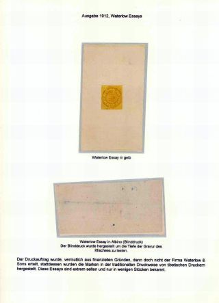 TIBET 1912-1960: DIE BRIEFMARKEN UND IHRE VERWENDUNG – Blatt 4