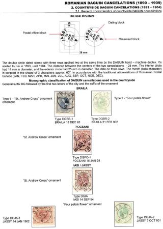 RUMUNSKÁ RAZÍTKA DAGUIN (1890-1909) – list 34