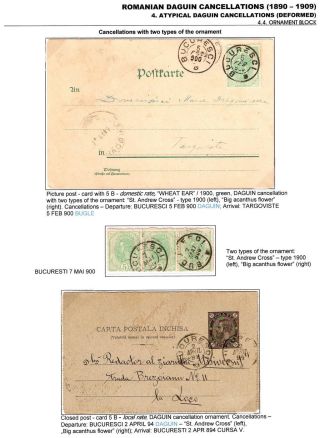 RUMUNSKÁ RAZÍTKA DAGUIN (1890-1909) – list 62