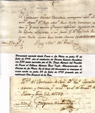 BOLIVIA: POSTAL HISTORY - PRE-STAMP PERIOD 1793-1867 – sheet 2