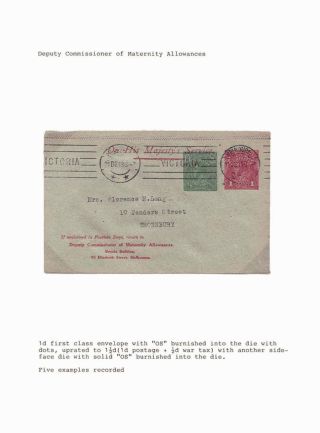 MEHR ALS EIN - MEHRFACHE WERTSTEMPELN AUF DIE UMSCHLÄGE DES AUSTRALISCHEN BUND 1918-1947 – Blatt 3