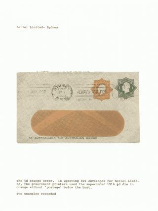 MEHR ALS EIN - MEHRFACHE WERTSTEMPELN AUF DIE UMSCHLÄGE DES AUSTRALISCHEN BUND 1918-1947 – Blatt 10