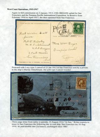 USS OREGON "BULDOG FLOTILY" – list 11