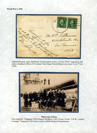 USS OREGON "BULDOG FLOTILY" – list 14