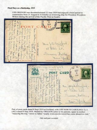 USS OREGON "BULDOG FLOTILY" – list 15
